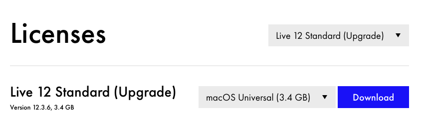 Ableton Ableton Live 12 Standard